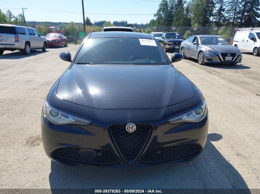 2021 Alfa Romeo Giulia Awd VIN: ZARFANAN7M7647688 Lot: 39379263