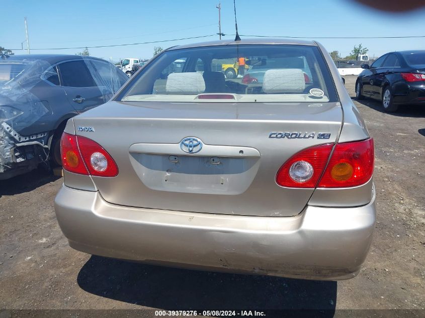 2004 Toyota Corolla Le VIN: 1NXBR32E94Z202497 Lot: 39379276