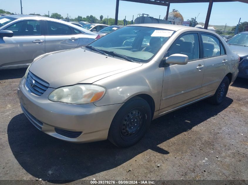 2004 Toyota Corolla Le VIN: 1NXBR32E94Z202497 Lot: 39379276