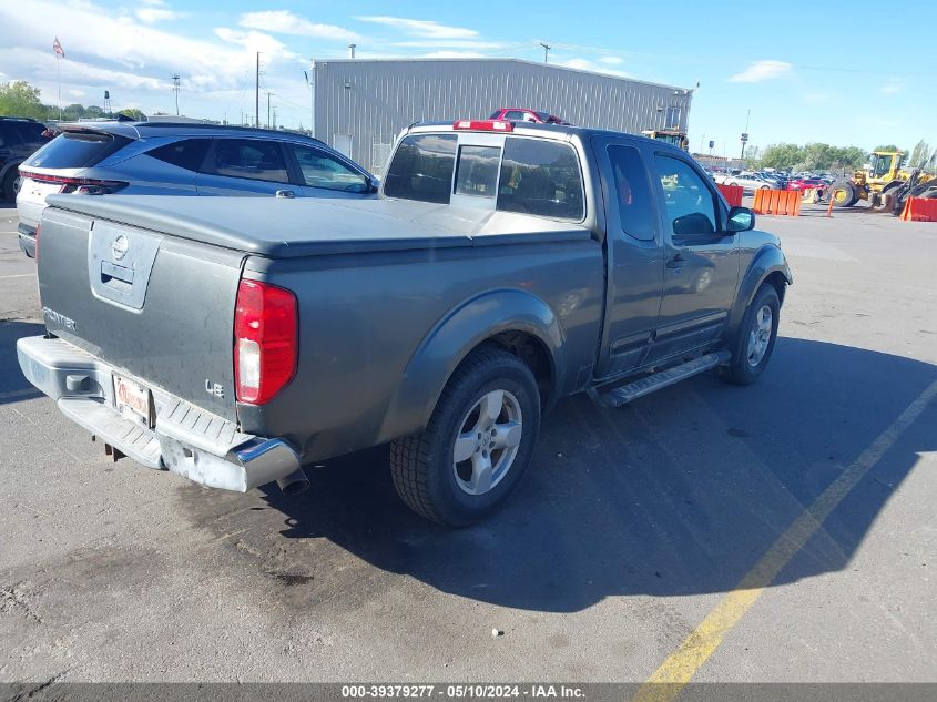 2005 Nissan Frontier Le VIN: 1N6AD06W85C407345 Lot: 39379277