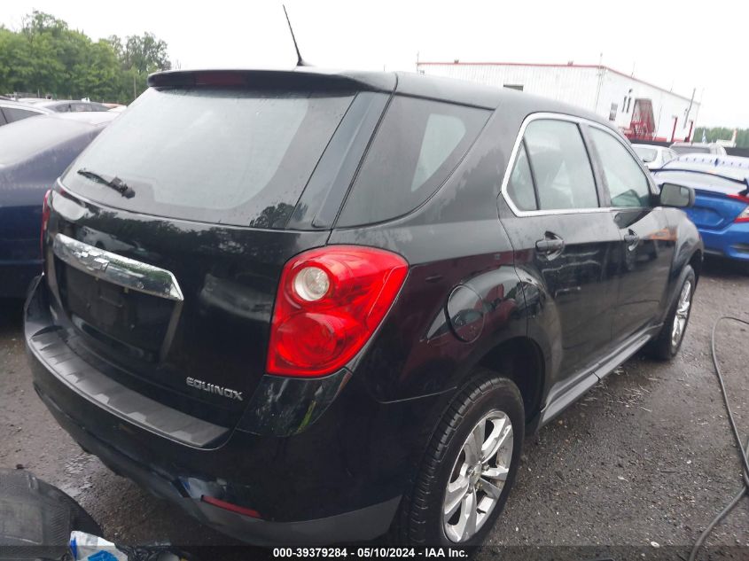 2013 Chevrolet Equinox Ls VIN: 2GNALBEK4D1261215 Lot: 39379284