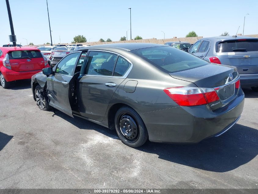 2013 Honda Accord Lx VIN: 1HGCR2F32DA212545 Lot: 39379292