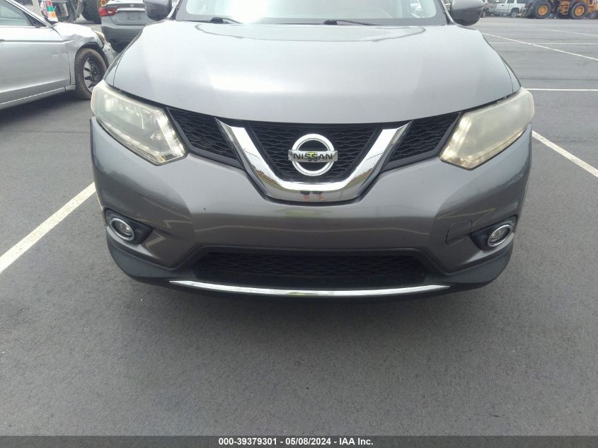 2016 Nissan Rogue Sv VIN: 5N1AT2MN9GC766150 Lot: 39379301