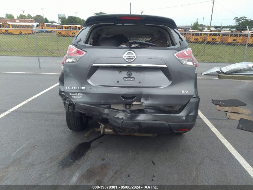 2016 Nissan Rogue Sv VIN: 5N1AT2MN9GC766150 Lot: 39379301