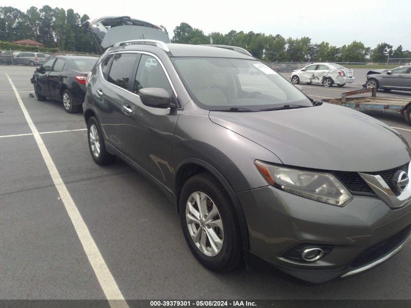 2016 Nissan Rogue Sv VIN: 5N1AT2MN9GC766150 Lot: 39379301