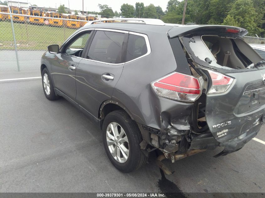 2016 Nissan Rogue Sv VIN: 5N1AT2MN9GC766150 Lot: 39379301