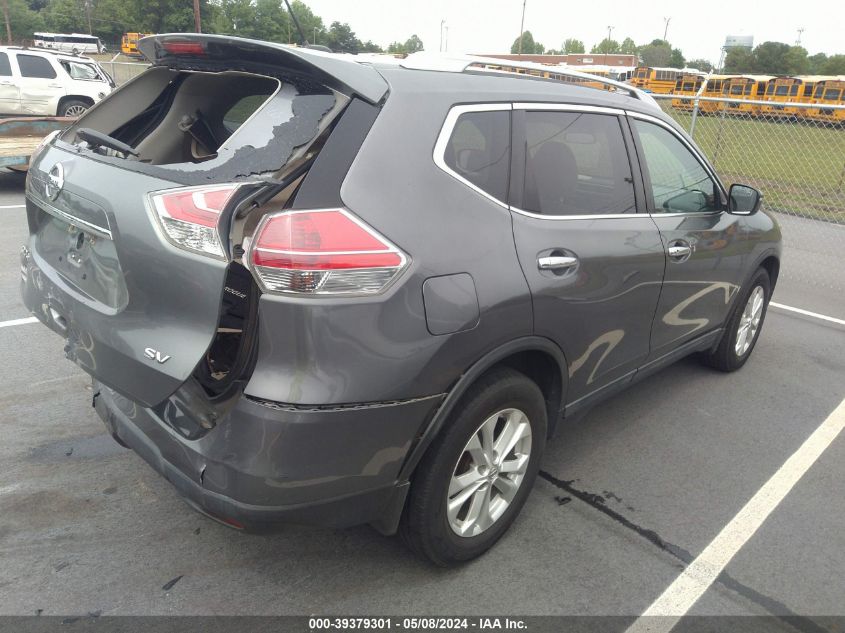 2016 Nissan Rogue Sv VIN: 5N1AT2MN9GC766150 Lot: 39379301