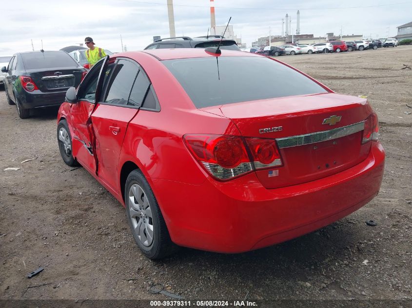 2016 Chevrolet Cruze Limited Ls Auto VIN: 1G1PC5SH3G7110279 Lot: 39379311