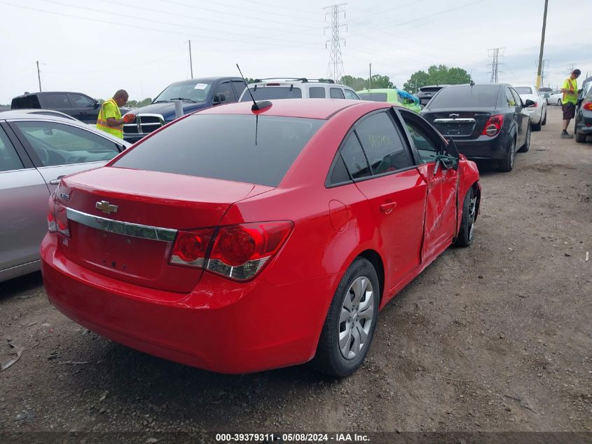 2016 Chevrolet Cruze Limited Ls Auto VIN: 1G1PC5SH3G7110279 Lot: 39379311