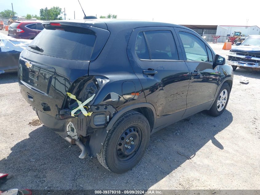 2018 Chevrolet Trax Ls VIN: 3GNCJKSB7JL248763 Lot: 39379318