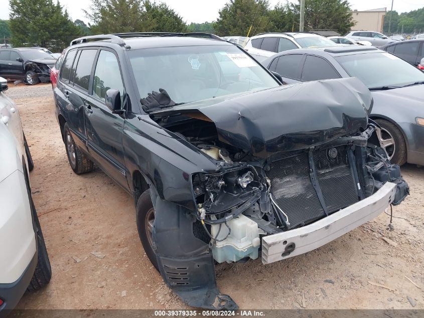 2006 Toyota Highlander V6 VIN: JTEGP21A460094286 Lot: 39379335