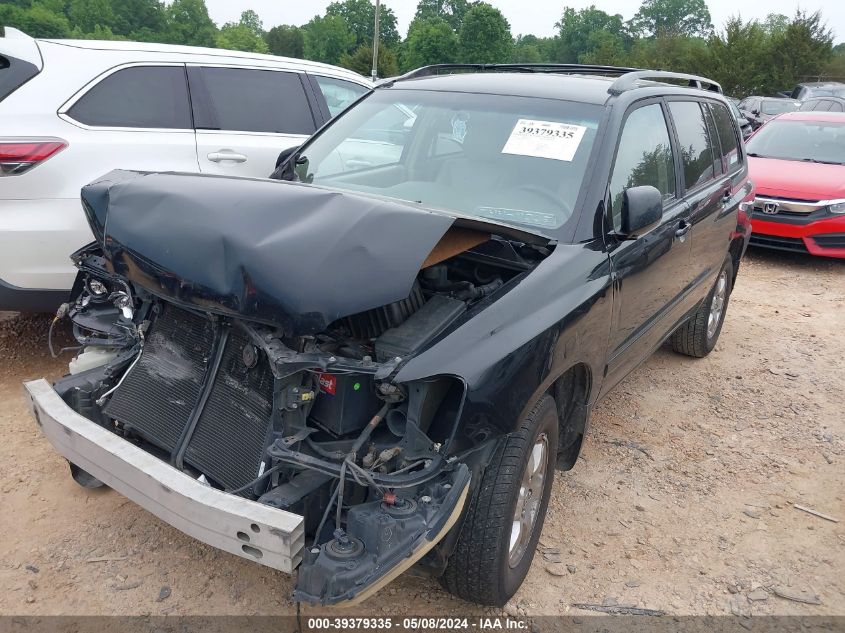 2006 Toyota Highlander V6 VIN: JTEGP21A460094286 Lot: 39379335