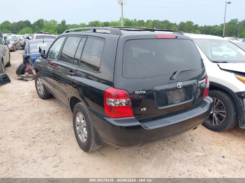 2006 Toyota Highlander V6 VIN: JTEGP21A460094286 Lot: 39379335