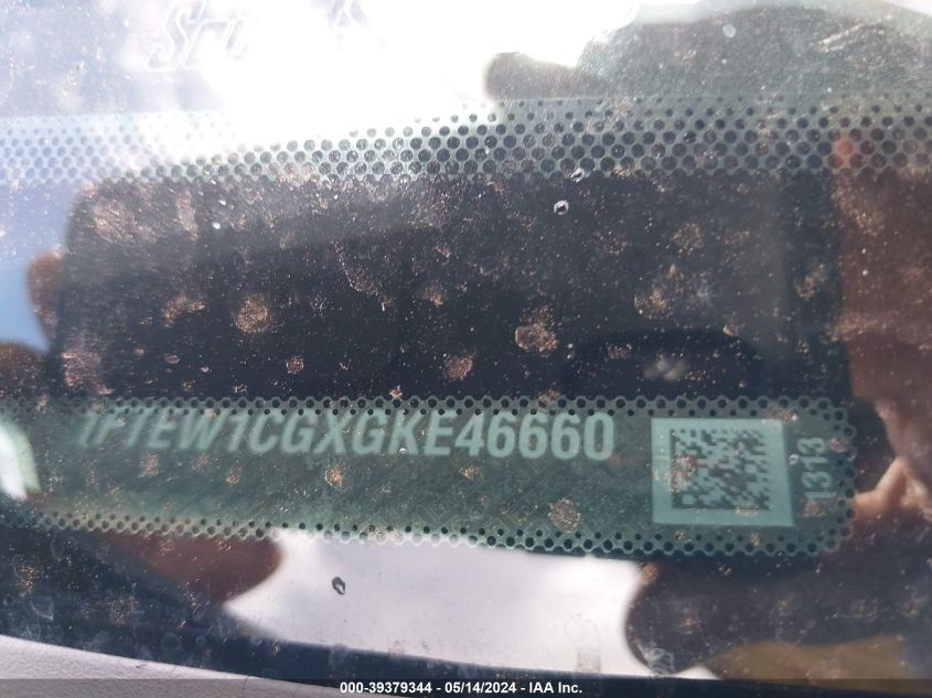 2016 Ford F-150 Xlt VIN: 1FTEW1CGXGKE46660 Lot: 39379344