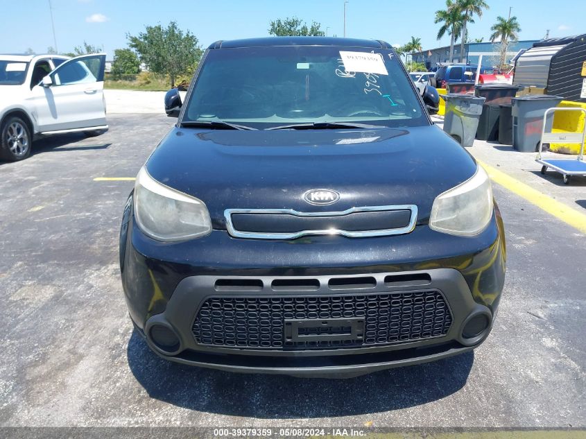 2014 Kia Soul ! VIN: KNDJN2A20E7055614 Lot: 39379359