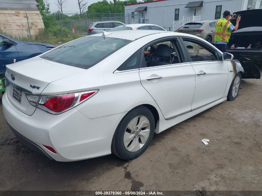 2013 Hyundai Sonata Hybrid VIN: KMHEC4A48DA078561 Lot: 39379360