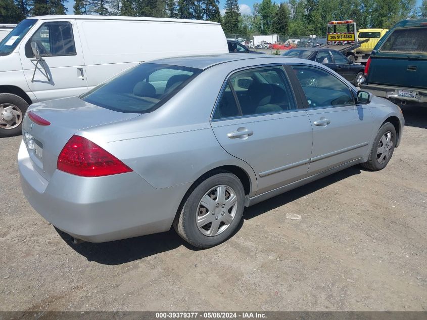 2006 Honda Accord 2.4 Lx VIN: 1HGCM56486A020204 Lot: 39379377