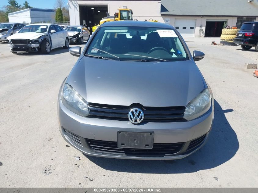 2012 Volkswagen Golf 2.5L 2-Door VIN: WVWBB7AJ7CW308206 Lot: 39379383