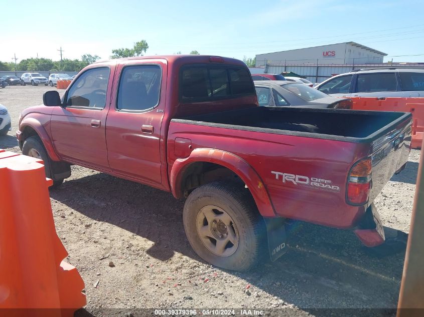 2004 Toyota Tacoma Base V6 VIN: 5TEHN72NX4Z334032 Lot: 39379396