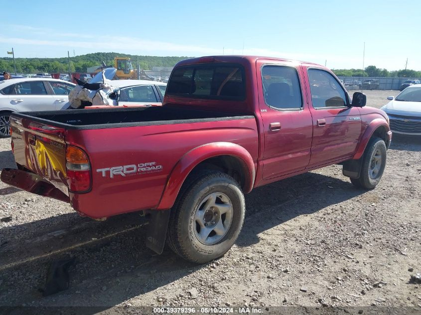 2004 Toyota Tacoma Base V6 VIN: 5TEHN72NX4Z334032 Lot: 39379396