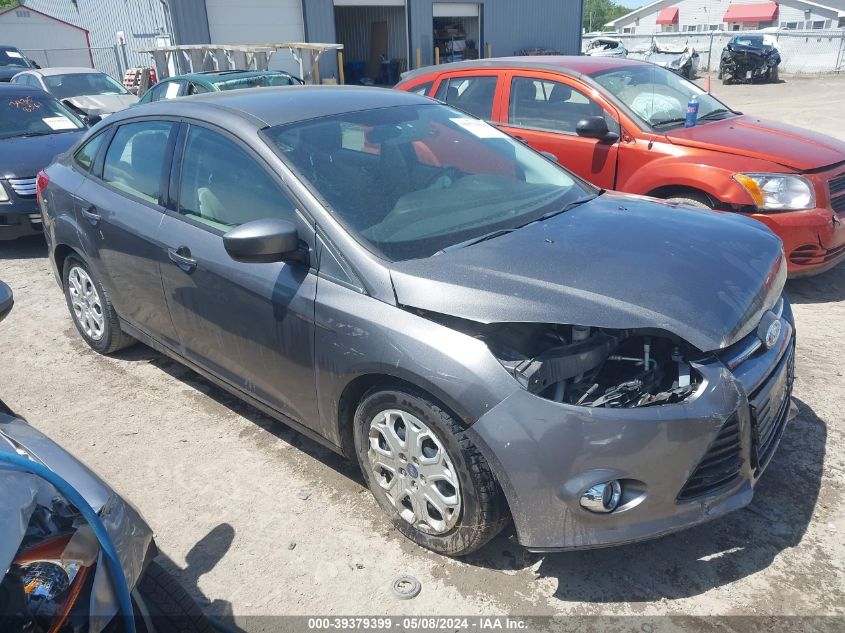 2012 Ford Focus Se VIN: 1FAHP3F2XCL342296 Lot: 39379399