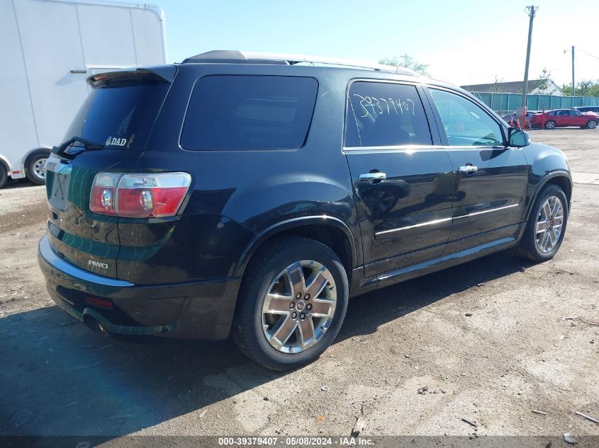 2012 GMC Acadia Denali VIN: 1GKKVTED4CJ232756 Lot: 39379407