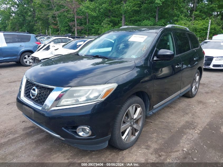 2013 Nissan Pathfinder Platinum VIN: 5N1AR2MN1DC633909 Lot: 39379406