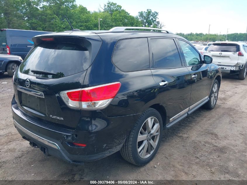 2013 Nissan Pathfinder Platinum VIN: 5N1AR2MN1DC633909 Lot: 39379406