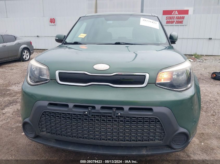 2014 Kia Soul + VIN: KNDJP3A58E7003965 Lot: 39379423