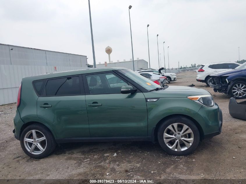 2014 Kia Soul + VIN: KNDJP3A58E7003965 Lot: 39379423