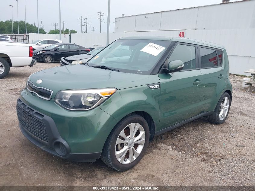 2014 Kia Soul + VIN: KNDJP3A58E7003965 Lot: 39379423