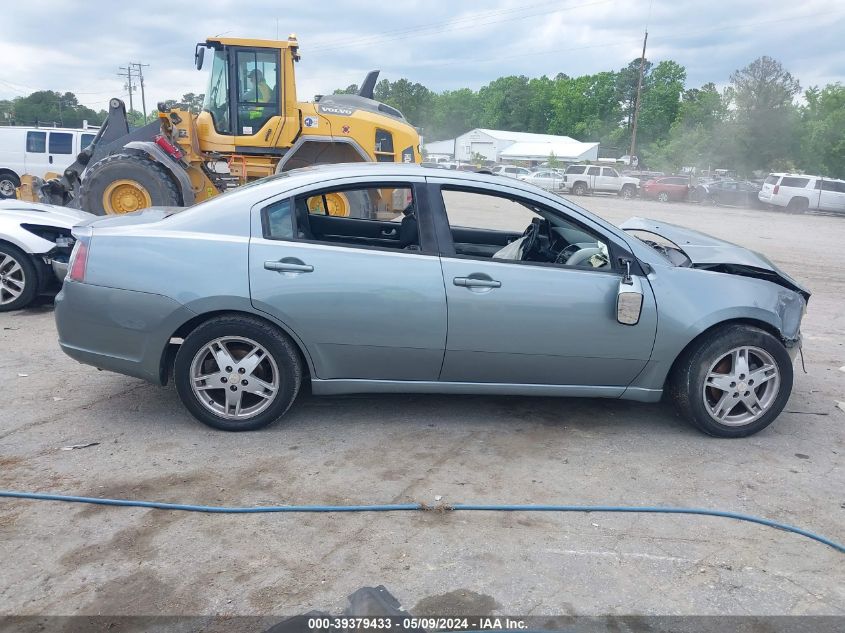 4A3AB36F67E050276 2007 Mitsubishi Galant Es/Se