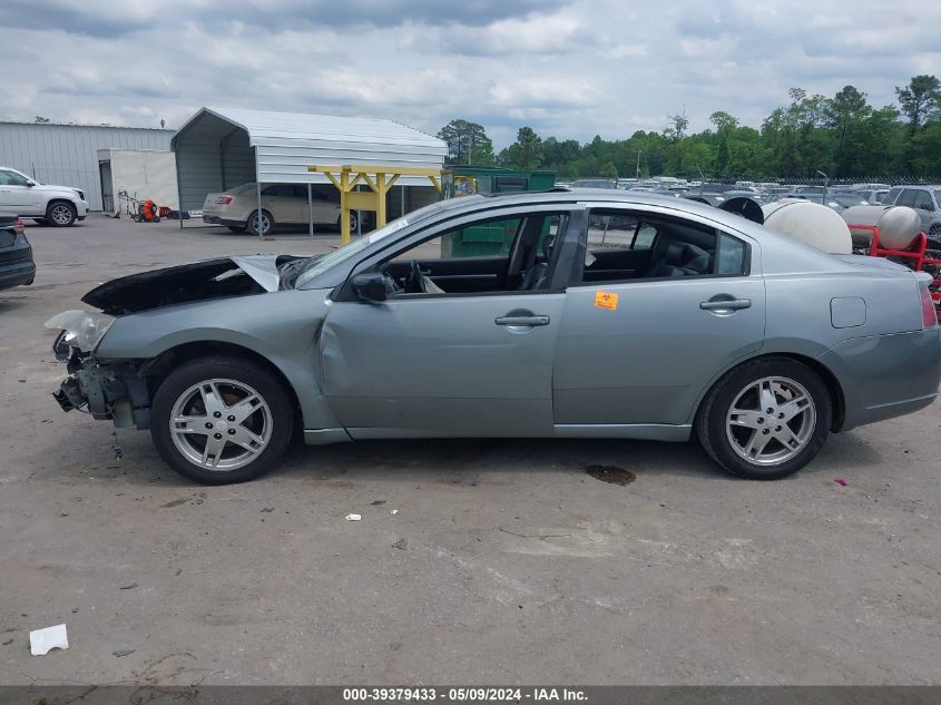 2007 Mitsubishi Galant Es/Se VIN: 4A3AB36F67E050276 Lot: 39379433