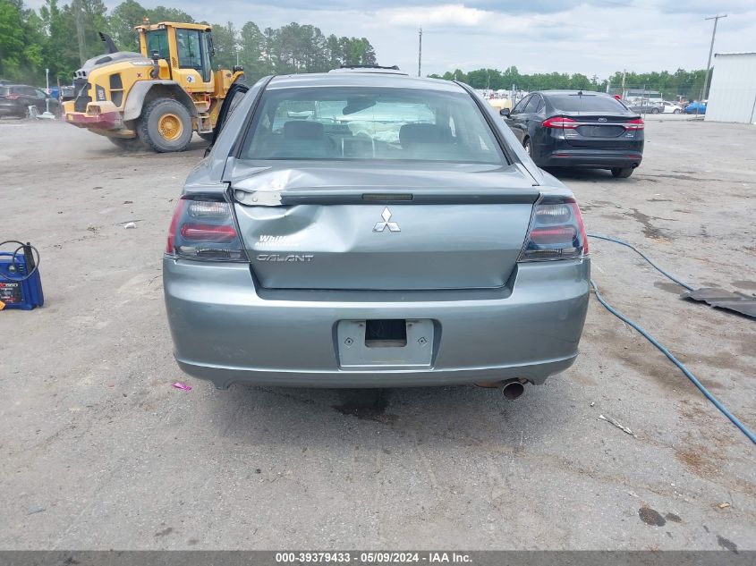 2007 Mitsubishi Galant Es/Se VIN: 4A3AB36F67E050276 Lot: 39379433