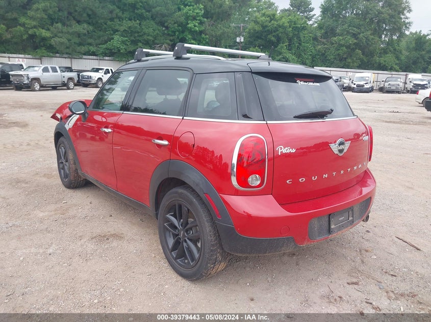 2016 Mini Countryman Cooper VIN: WMWZB3C55GWR47873 Lot: 39379443