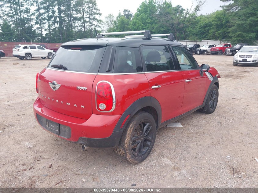 2016 Mini Countryman Cooper VIN: WMWZB3C55GWR47873 Lot: 39379443