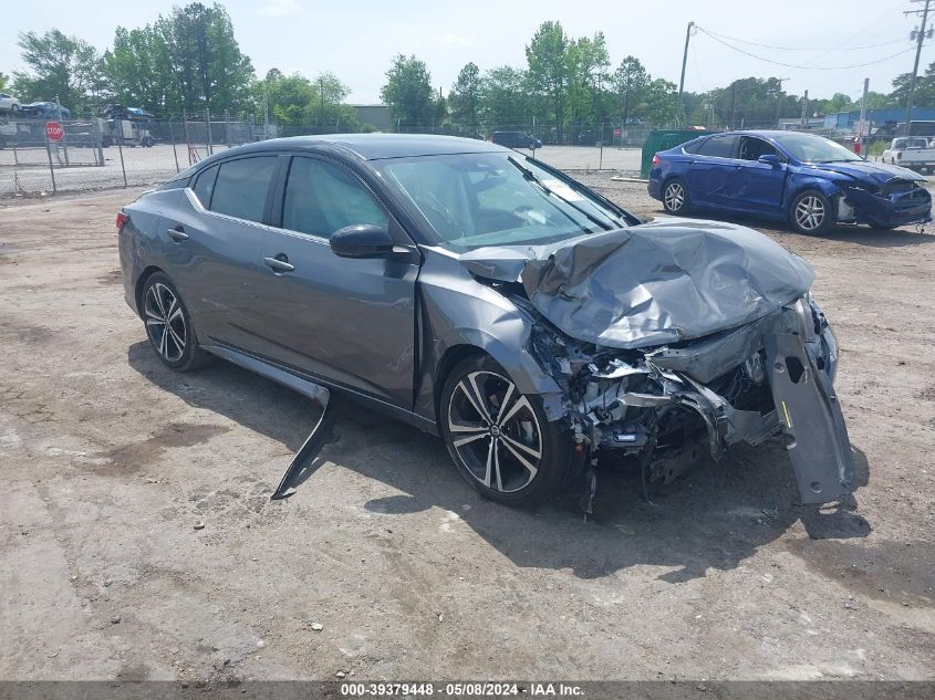 2022 Nissan Sentra Sr Xtronic Cvt VIN: 3N1AB8DV5NY267265 Lot: 39379448