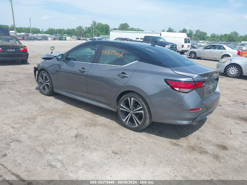 2022 Nissan Sentra Sr Xtronic Cvt VIN: 3N1AB8DV5NY267265 Lot: 39379448