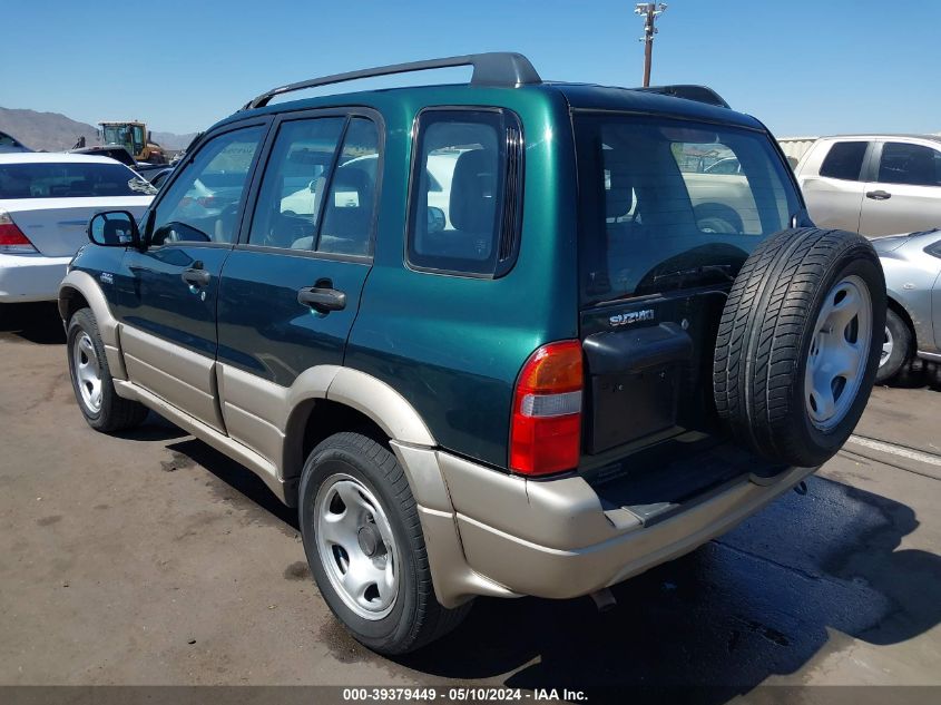 2001 Suzuki Grand Vitara Jlx/Jlx+/Limited VIN: JS3TD62V814168946 Lot: 39379449