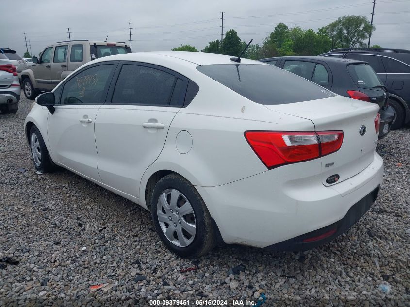 2013 Kia Rio Ex VIN: KNADN4A32D6310315 Lot: 39379451