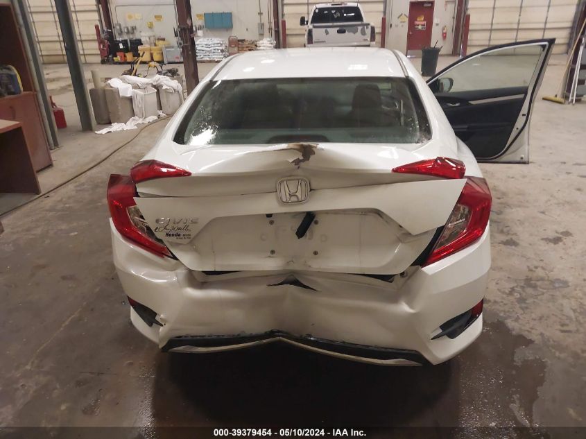 2019 Honda Civic Lx VIN: 19XFC2F60KE049282 Lot: 39379454