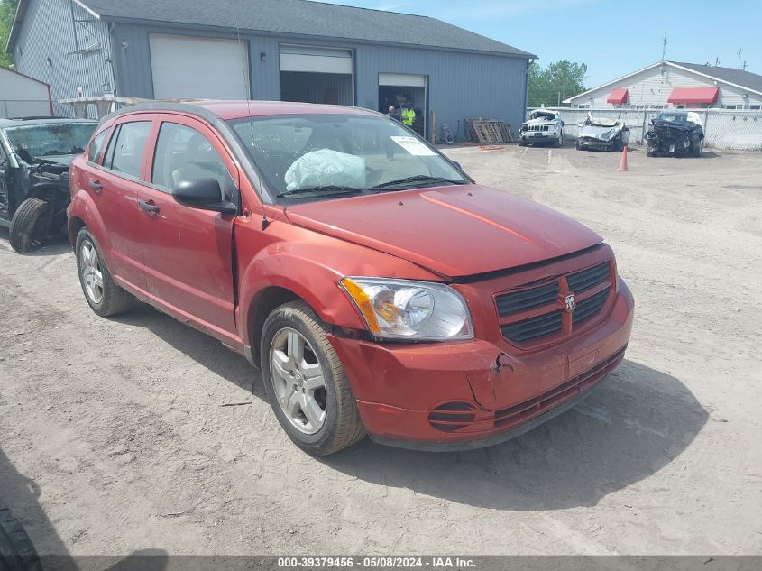 2008 Dodge Caliber Se VIN: 1B3HB28BX8D697861 Lot: 39379456