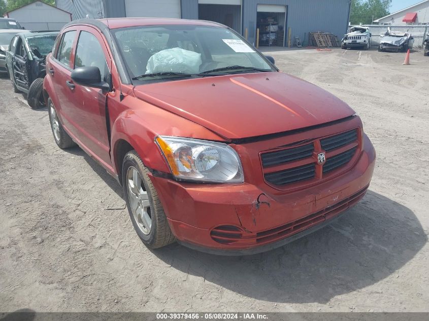 2008 Dodge Caliber Se VIN: 1B3HB28BX8D697861 Lot: 39379456