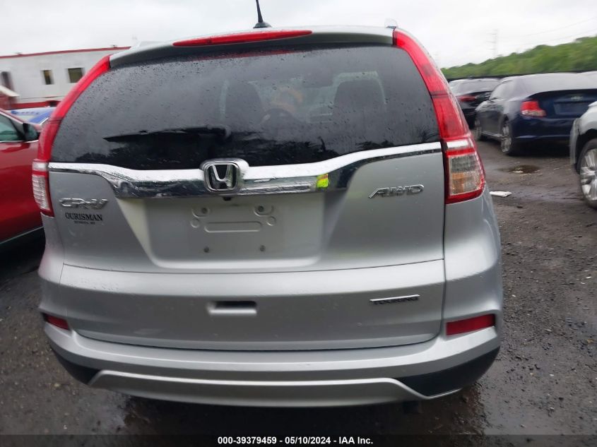 2015 HONDA CR-V TOURING - 5J6RM4H9XFL122128