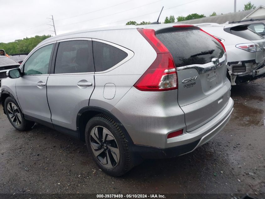 2015 HONDA CR-V TOURING - 5J6RM4H9XFL122128