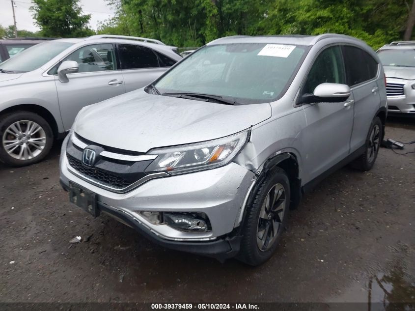 2015 HONDA CR-V TOURING - 5J6RM4H9XFL122128