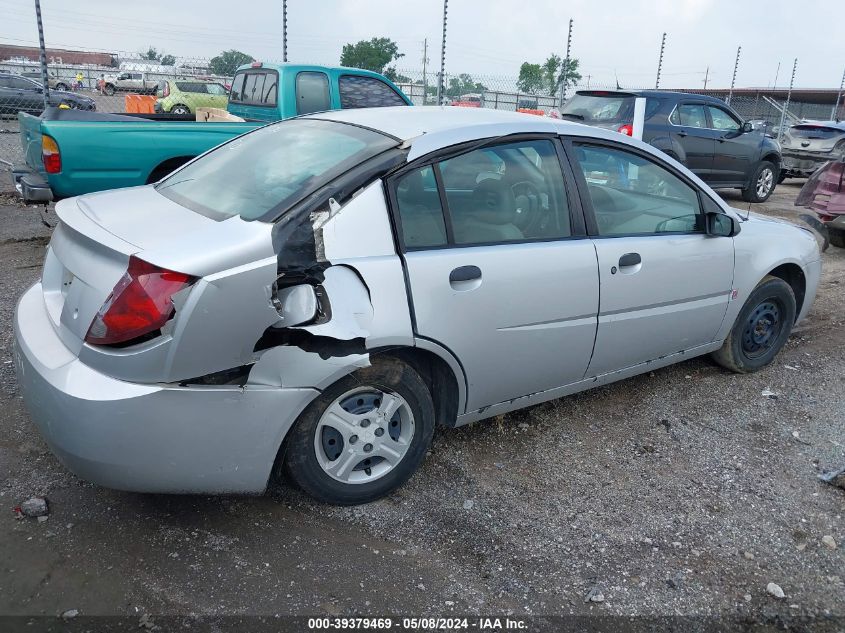 2003 Saturn Ion 1 VIN: 1G8AG52F73Z127157 Lot: 39379469