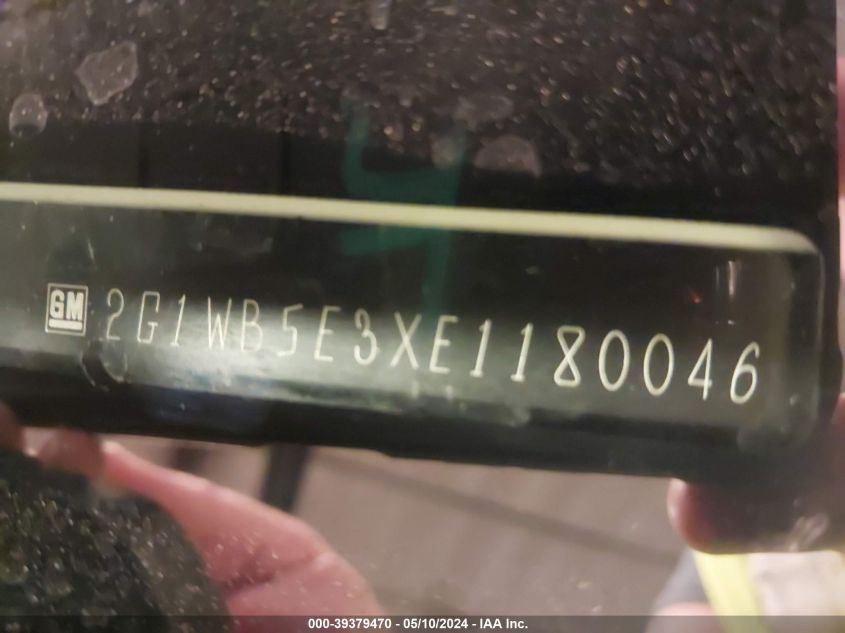 2014 Chevrolet Impala Limited Lt VIN: 2G1WB5E3XE1180046 Lot: 39379470