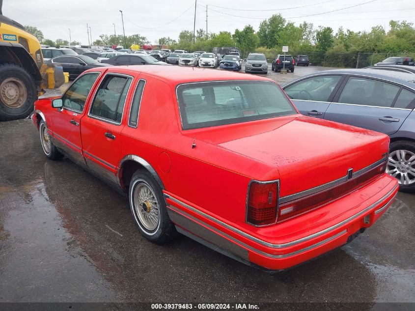 1994 Lincoln Town Car Signature/Tournament VIN: 1LNLM82W4RY711289 Lot: 39379483