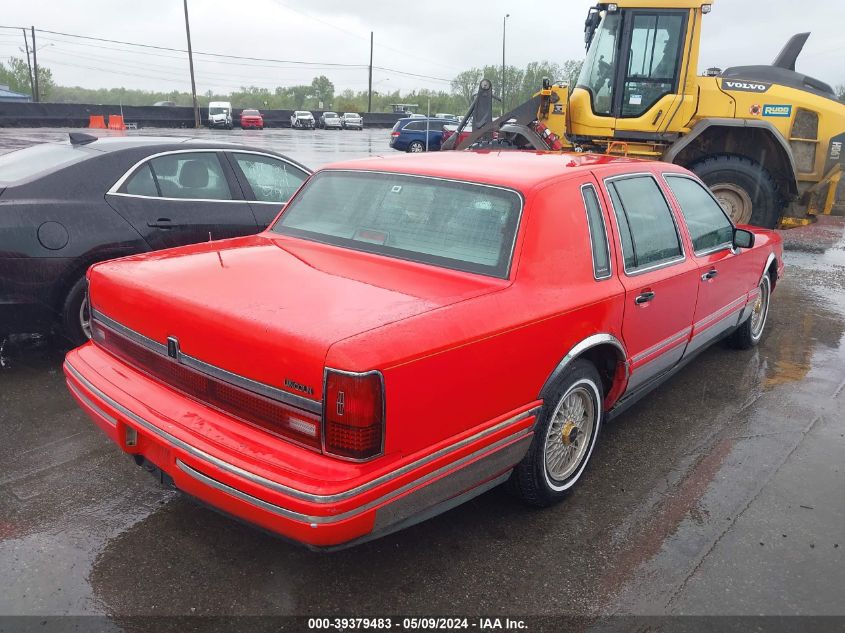 1994 Lincoln Town Car Signature/Tournament VIN: 1LNLM82W4RY711289 Lot: 39379483